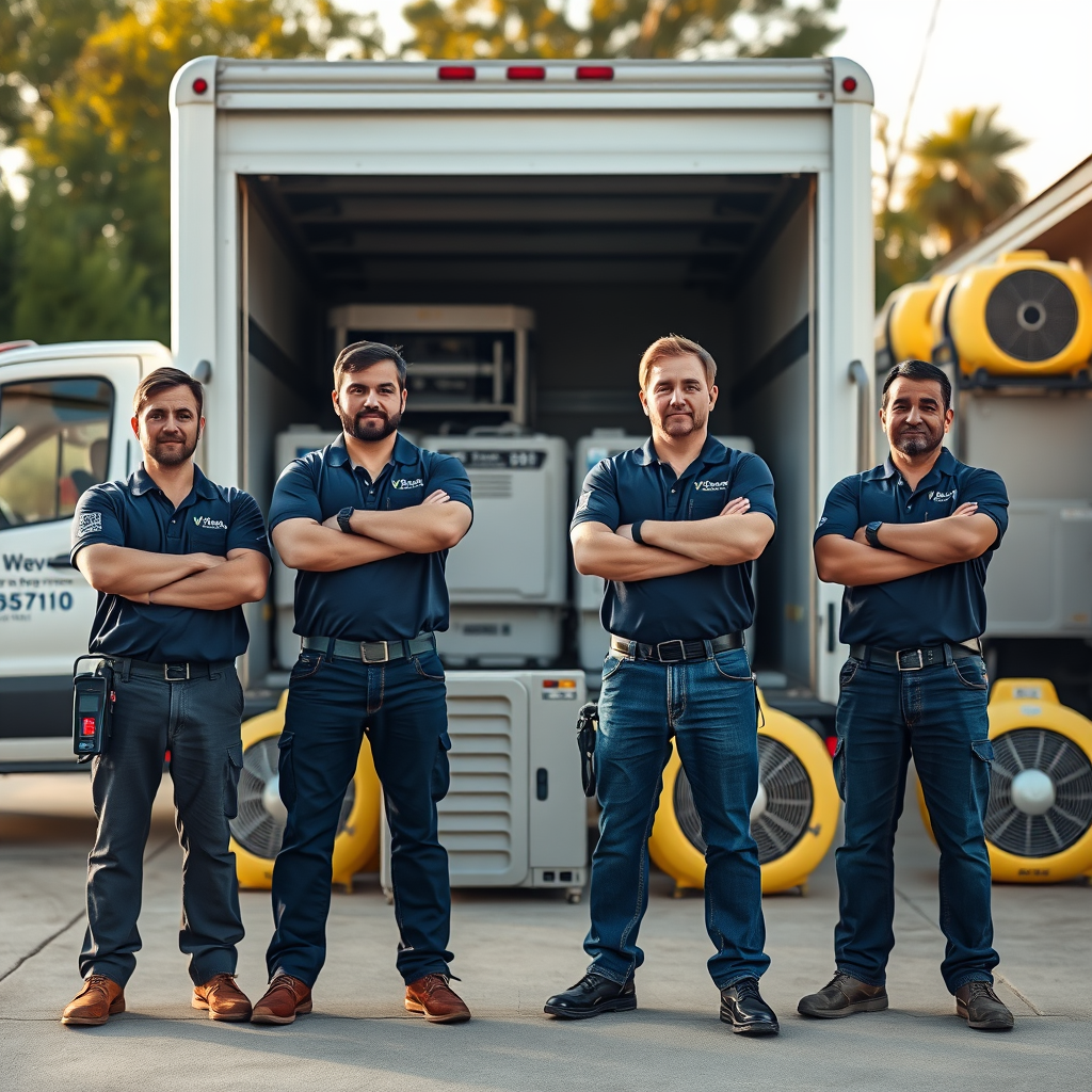 Antelope Able Water Damage Pros professional team